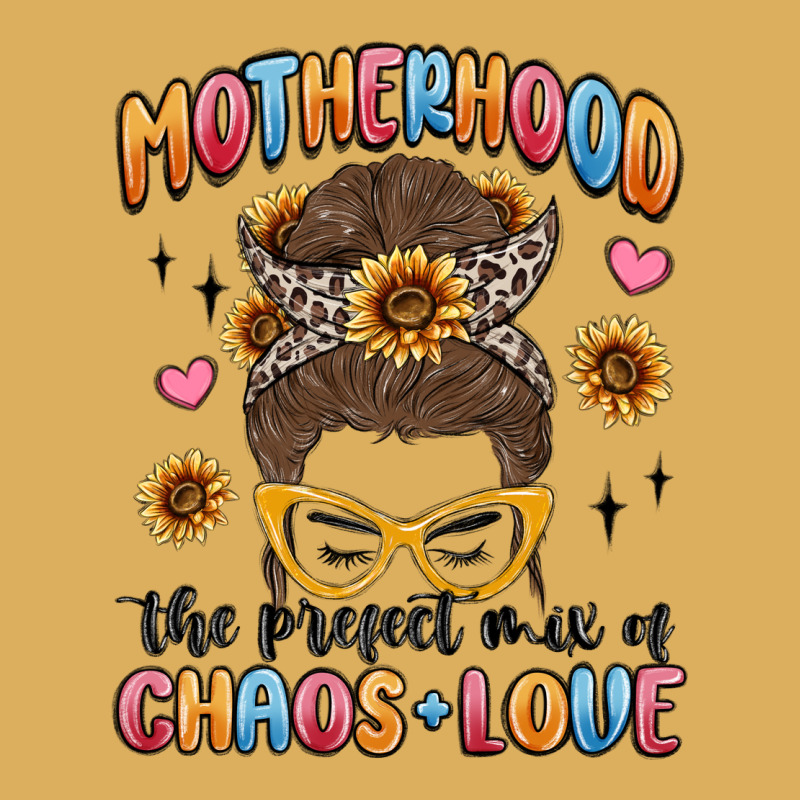 Motherhood The Perfect Mix Of Chaos And Love Premium Hoodie by MaliasSmallBusiness | Teevron