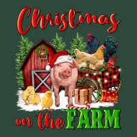 Christmas On The Farm Zipper Hoodie | Teevron