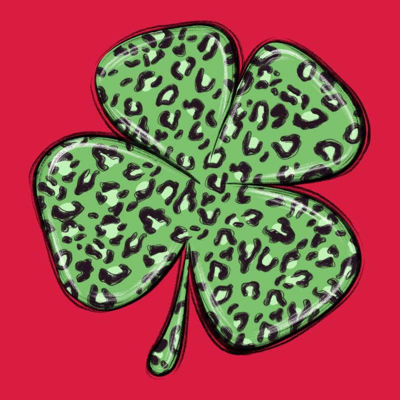 Leopard Shamrock Premium Hoodie by MaliasSmallBusiness | Teevron