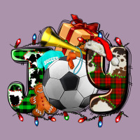 Joy With Soccer Element And Christmas Heavyweight Hoodie | Teevron