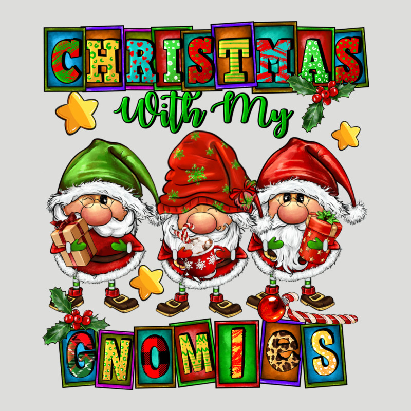 Christmas With My Gnomies Zipper Hoodie by FaDigitalArtStudio | Teevron