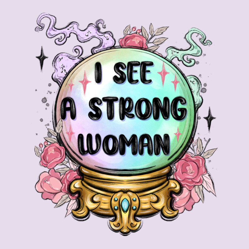 I See A Strong Woman Premium Hoodie by MaliasSmallBusiness | Teevron
