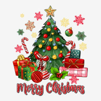 Merry Christmas Tree With Gift Box Urban Hoodie | Teevron