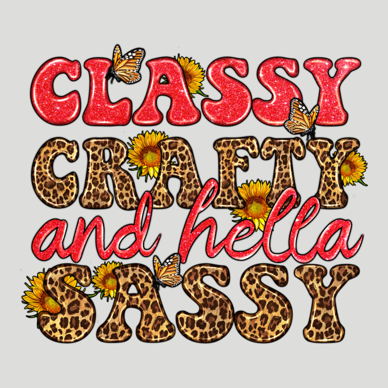 Classy Crafty And Hella Sassy Zipper Hoodie by HRA Design Shop | Teevron