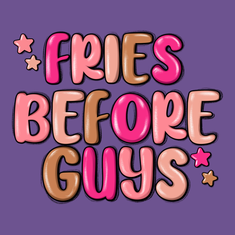 Fries Before Guys Vintage Tee by MaliasSmallBusiness | Teevron