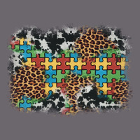 Autism Awareness Leopard Cowhide Background Premium Sweatshirt | Teevron