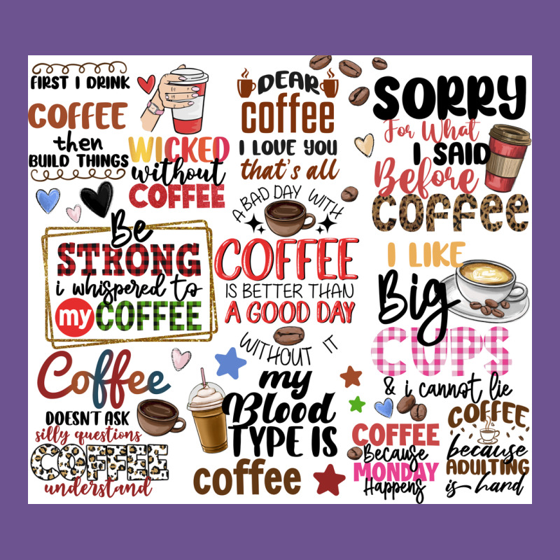 Funny Coffee Quotes Vintage Tee by MaliasSmallBusiness | Teevron