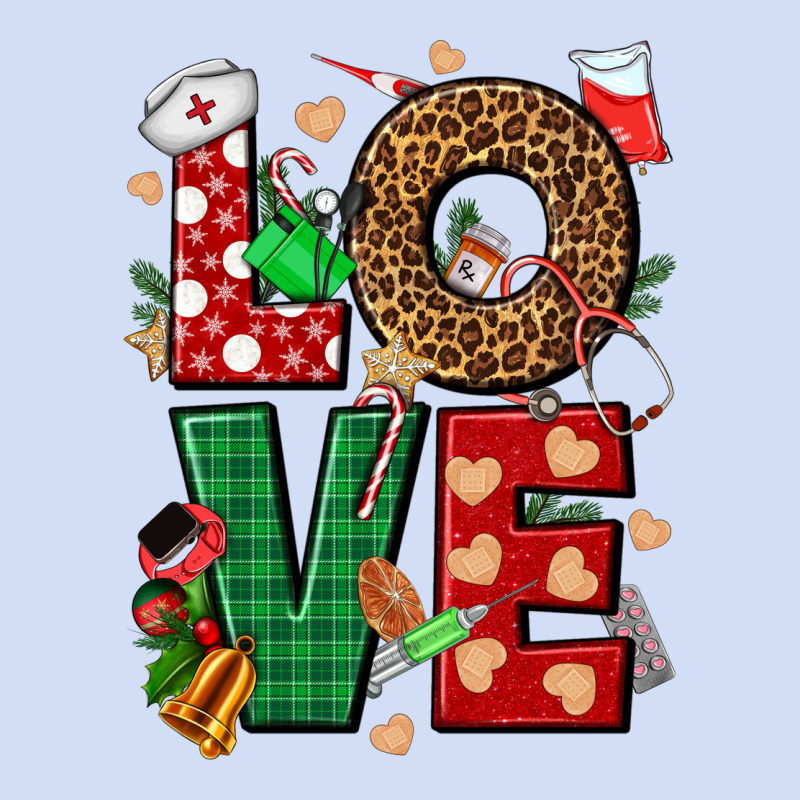 Love Nurse Christmas Urban Hoodie by NancyCooperArtShop | Teevron