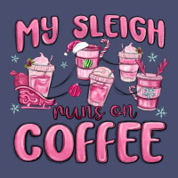 My Sleigh Runs On Coffee Vintage Tee | Teevron