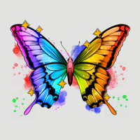 Rainbow Butterfly Classic Tee | Teevron