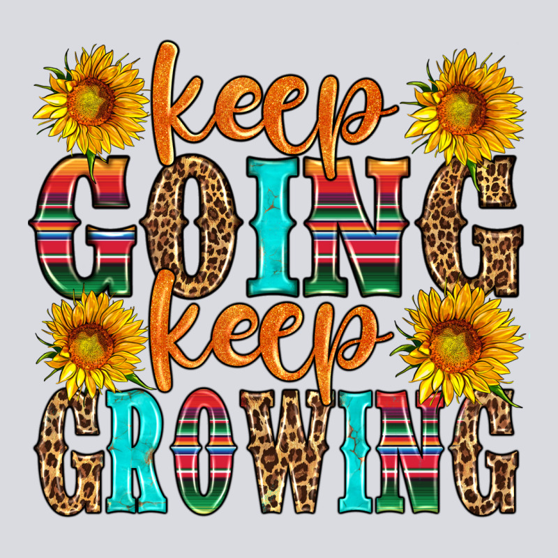 Keep Going Keep Growing Zipper Hoodie by HRA Design Shop | Teevron