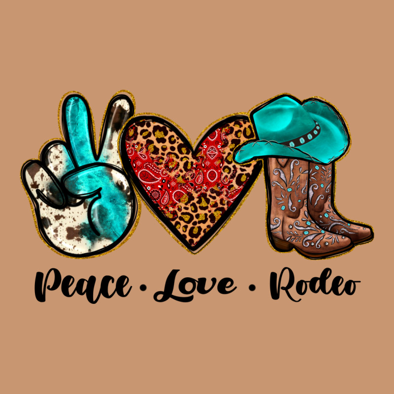 Peace Love Rodeo Heavyweight Hoodie by JahusDesignShop | Teevron