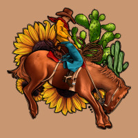 Rodeo Cowboy Sunflower Cactus Heavyweight Hoodie | Teevron