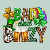 Bad And Boozy St. Patricks Day Zipper Hoodie | Teevron