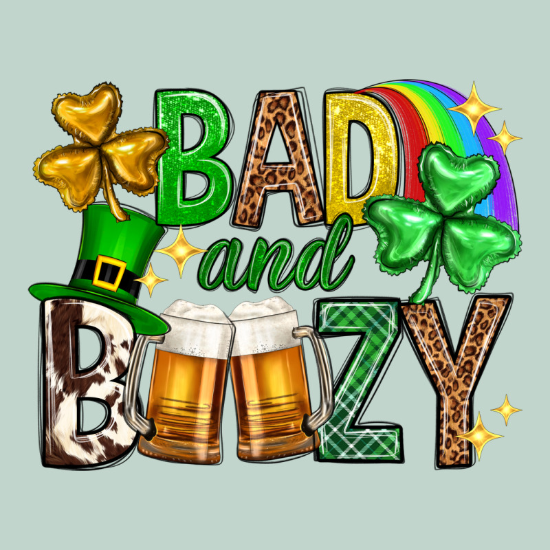 Bad And Boozy St. Patricks Day Zipper Hoodie by Neo Western | Teevron