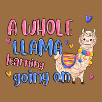 A Whole Llama Learning Going On Vintage Tee | Teevron