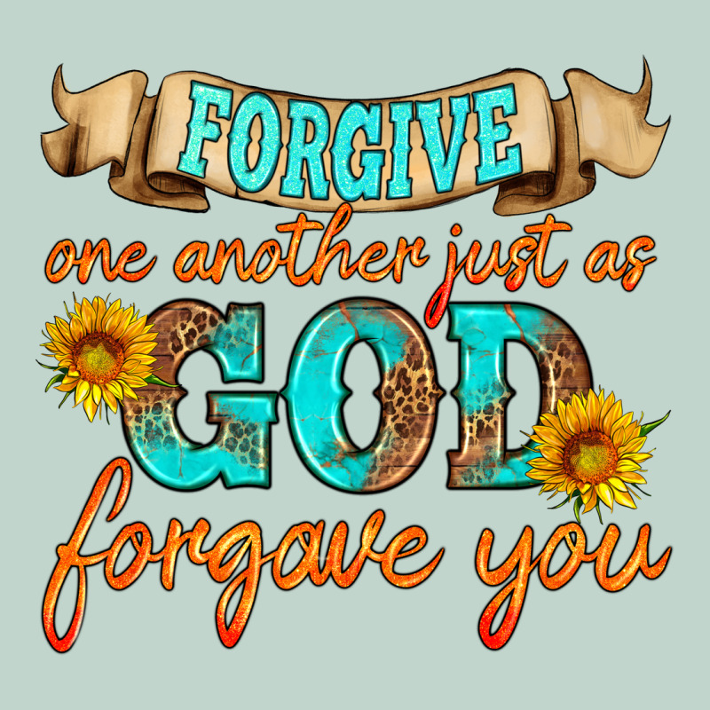 Forgive One Another Just As God Forgave You Zipper Hoodie by HRA Design Shop | Teevron
