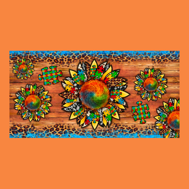 Autism Awareness Sunflower Puzzle License Plate Premium Sweatshirt by Artiststas | Teevron