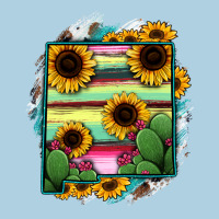 New Mexico Map Sunflower Cactus Serape Premium Hoodie | Teevron