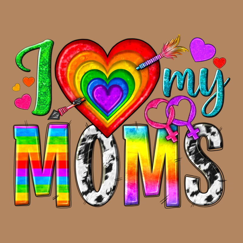 I Love My Moms Long Sleeve Tee by texasbilliewilder | Teevron