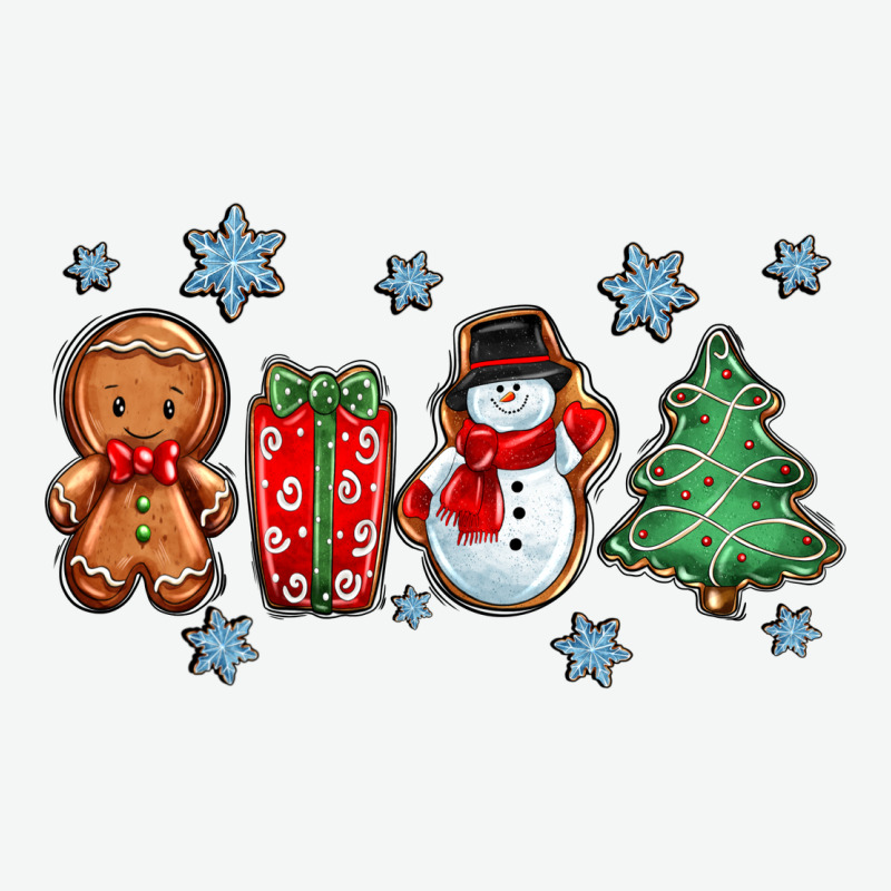 Christmas Gingerbread Cookies Urban Heavy Tee by Zillion Design Studio | Teevron