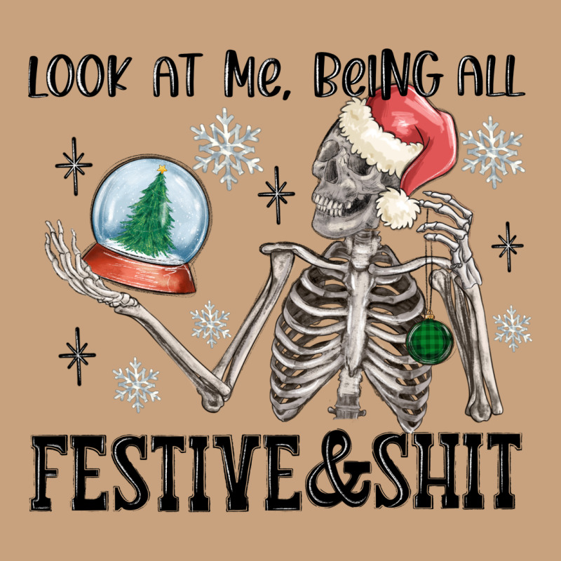 Look At Me Being All Festive And Shit Vintage Tee by MaliasSmallBusiness | Teevron
