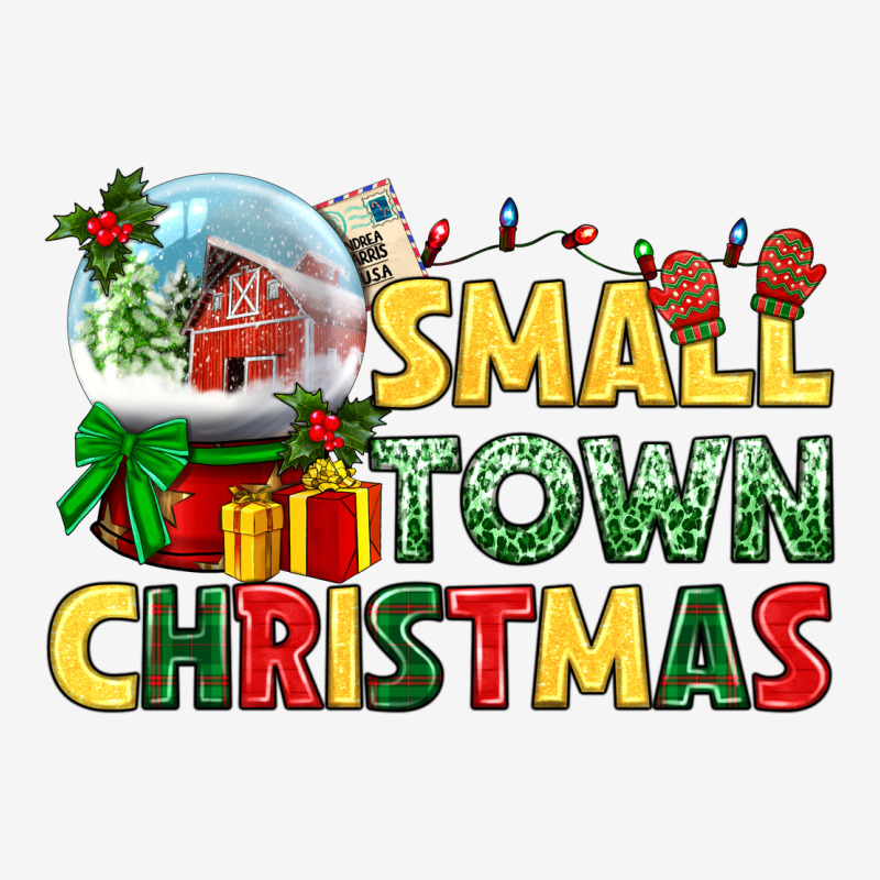 Small Town Christmas Urban Hoodie by NancyCooperArtShop | Teevron