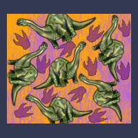 Dinosaur Brontosaurus Heavyweight Hoodie | Teevron