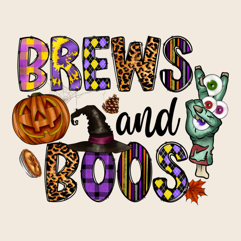 Brews And Boos Zipper Hoodie by CowhideDigitalArt | Teevron