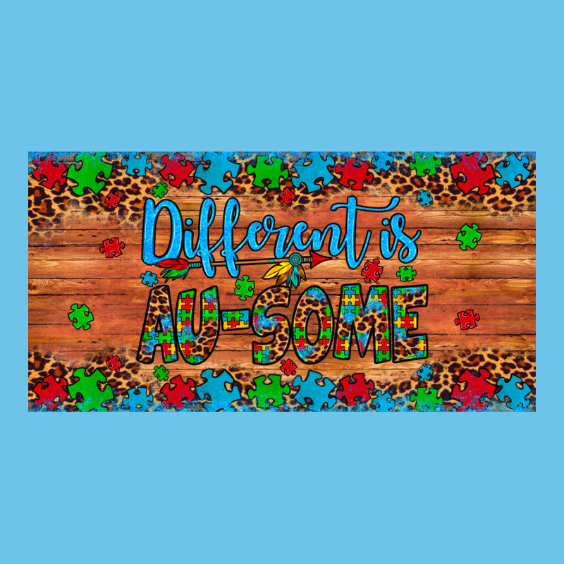 Different Is Au Some Autism Awareness License Plate Premium Sweatshirt by Artiststas | Teevron