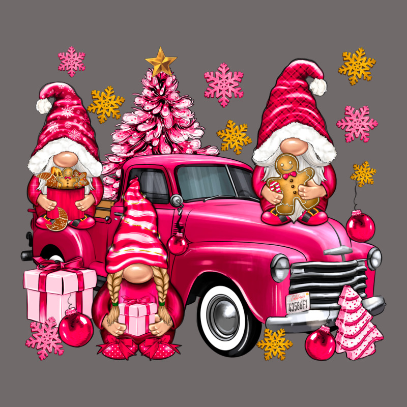 Pink Christmas Gnomes Truck Urban Hoodie by NancyCooperArtShop | Teevron
