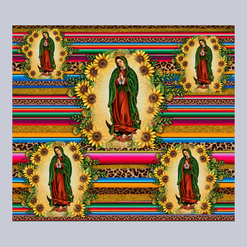 Our Lady Of Guadalupe Tumbler Heavyweight Hoodie by JahusDesignShop | Teevron