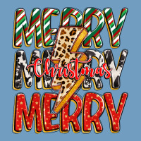 Merry Christmas Lightning Bolt Urban Heavy Tee | Teevron