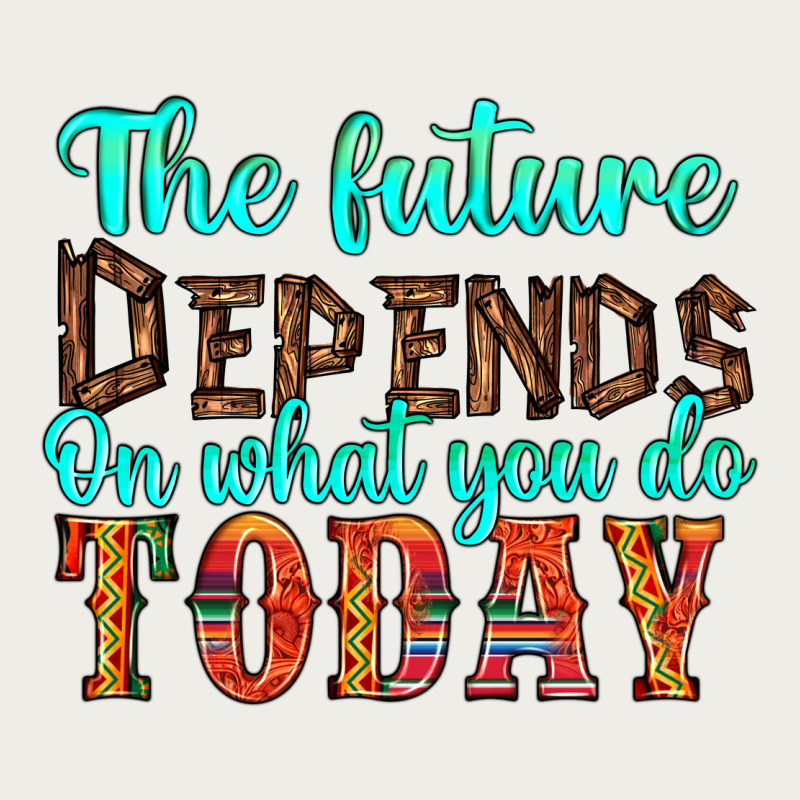 The Future On What You Do Today Zipper Hoodie by HRA Design Shop | Teevron