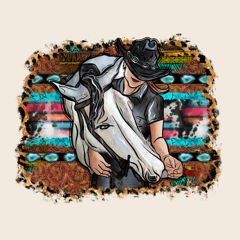 Cowgirl Zipper Hoodie by SublimationCraftShop | Teevron