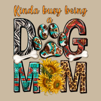 Kinda Busy Being A Dog Mom Long Sleeve Tee | Teevron