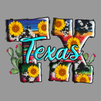 Texas Tx Serape Sunflower Cowhide Vintage Hoodie | Teevron