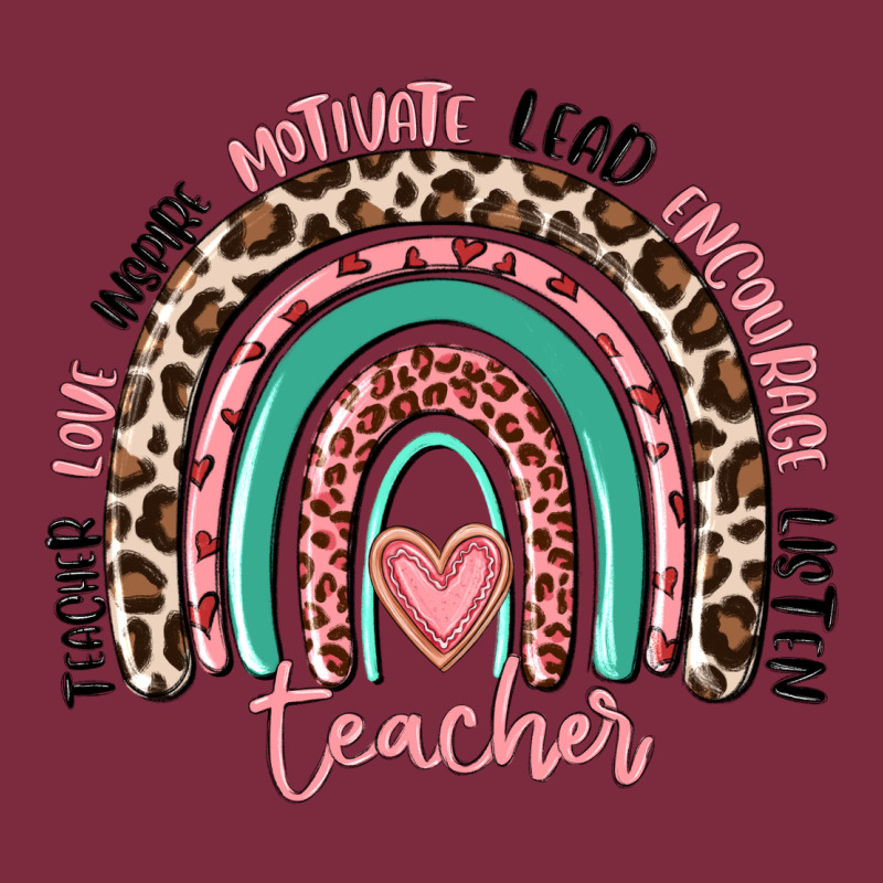 Teacher Rainbow Premium Hoodie by MaliasSmallBusiness | Teevron
