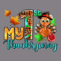 My First Thanksgiving With Turkey Heavyweight Hoodie | Teevron