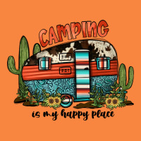 Camping Is My Happy Place Premium Sweatshirt | Teevron