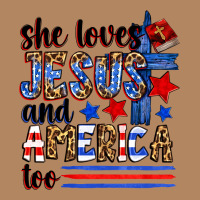 She Loves Jesus And America Too Long Sleeve Tee | Teevron