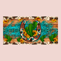 Cactus Sunflower Horseshoe License Plate Premium Sweatshirt | Teevron
