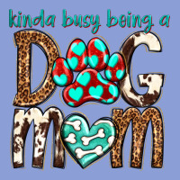 Kinda Busy Being A Dog Mom Long Sleeve Tee | Teevron