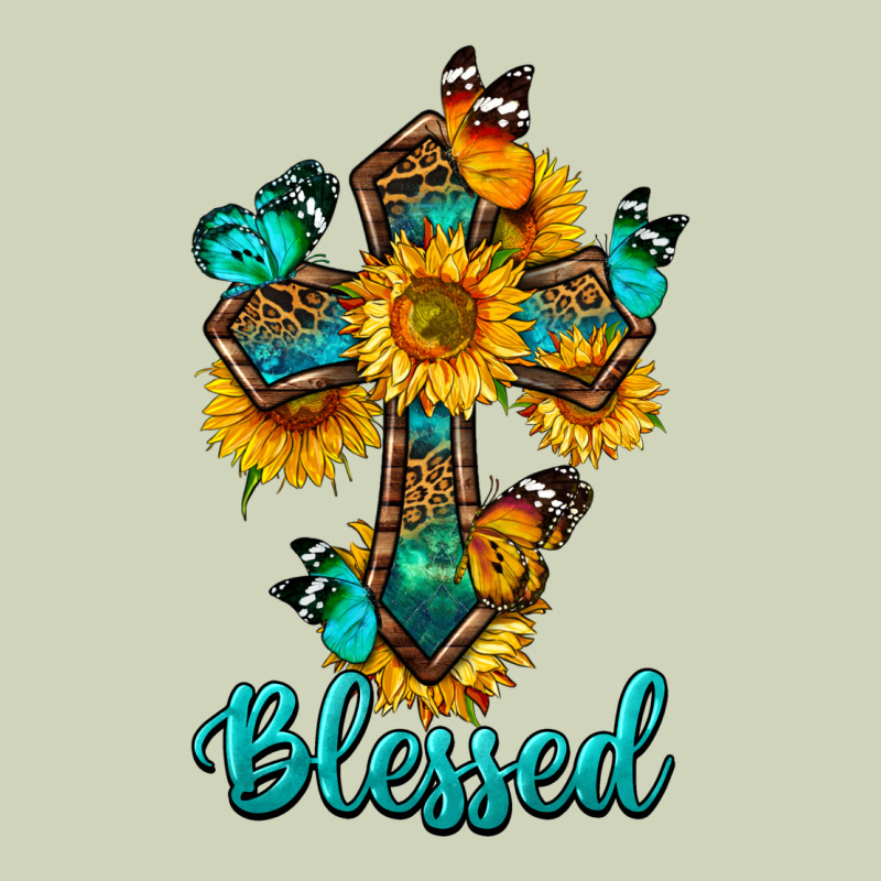 Cross With Butterfly Blessed Heavyweight Hoodie by BundleAndBundleShop | Teevron