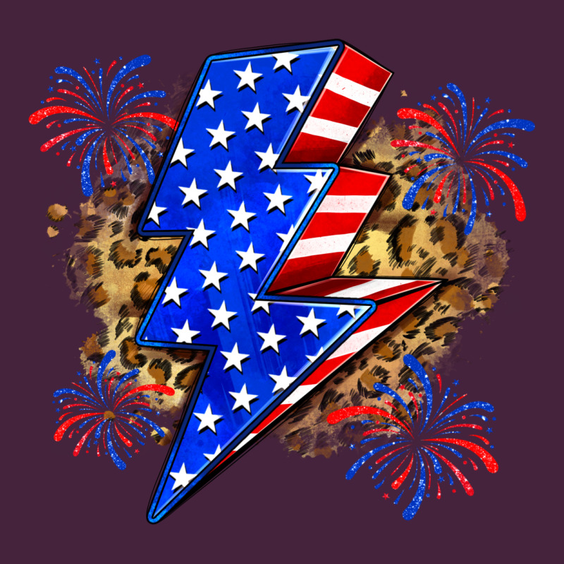 American Lightning Bolt Long Sleeve Tee by Zillion Design Studio | Teevron
