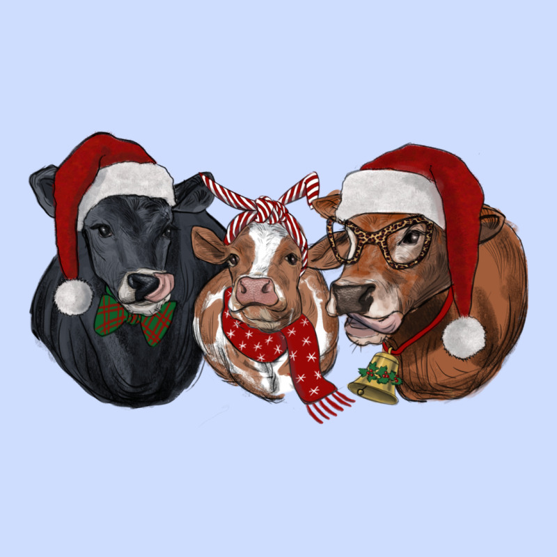 Christmas Cows Urban Heavy Tee by RanaPortraitStore | Teevron