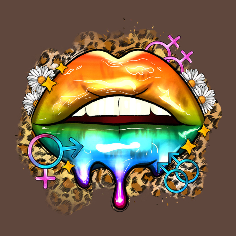 Rainbow Lips Classic Tee by Zillion Design Studio | Teevron