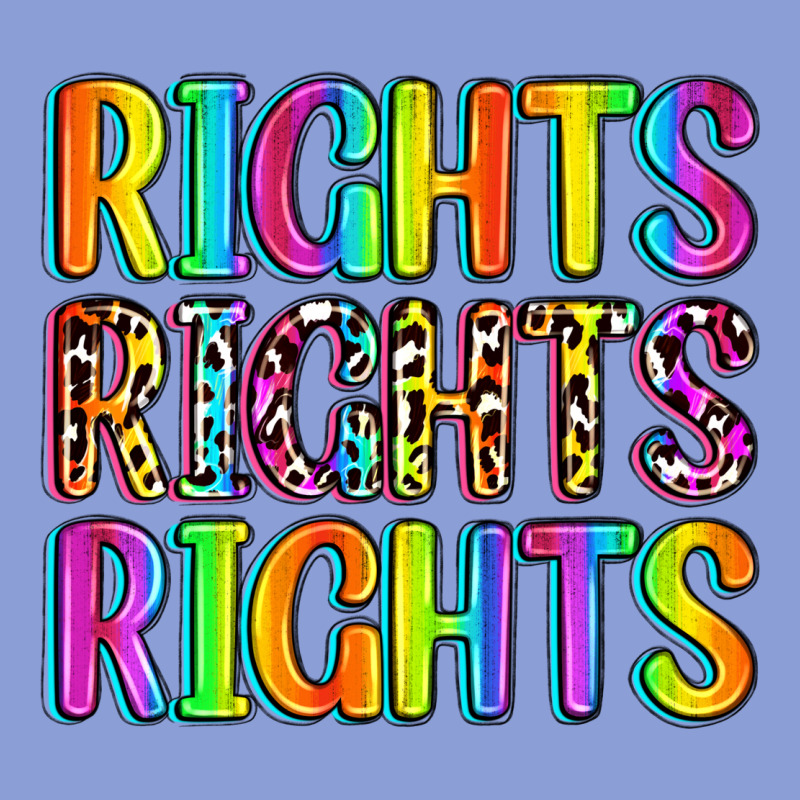 Rights Rights Rights (pride) Long Sleeve Tee by Zillion Design Studio | Teevron