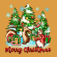 Merry Christmas Rabbits Urban Heavy Tee | Teevron