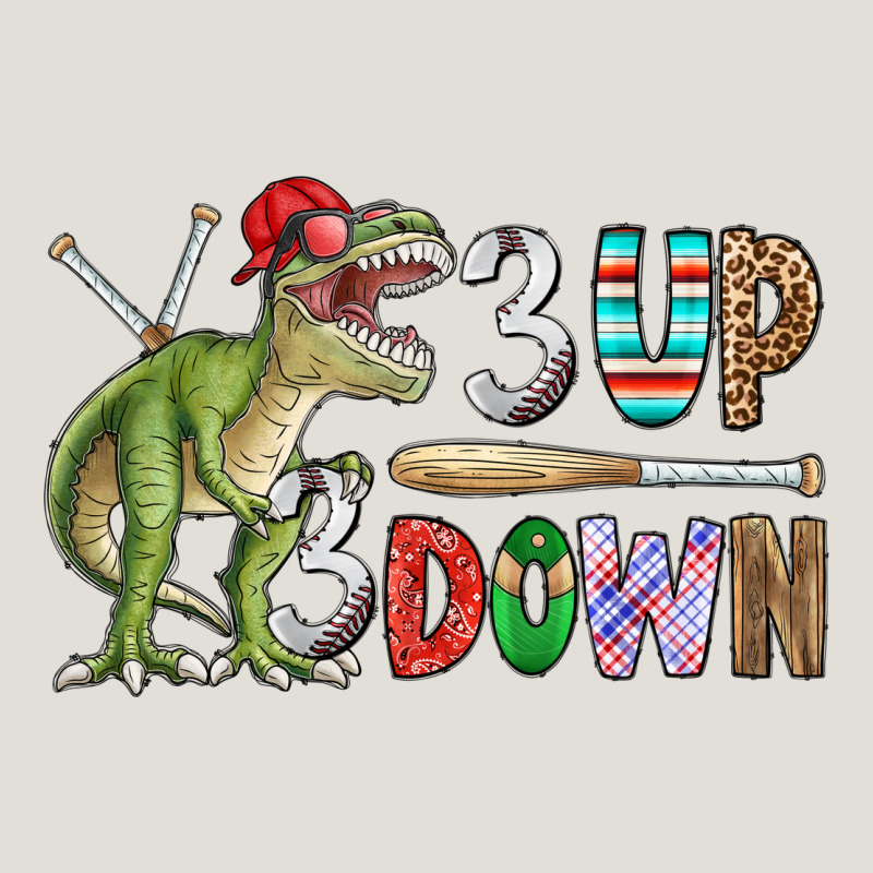 3 Up 3 Down Rex Heavy Core Tee by CowhideDigitalArt | Teevron